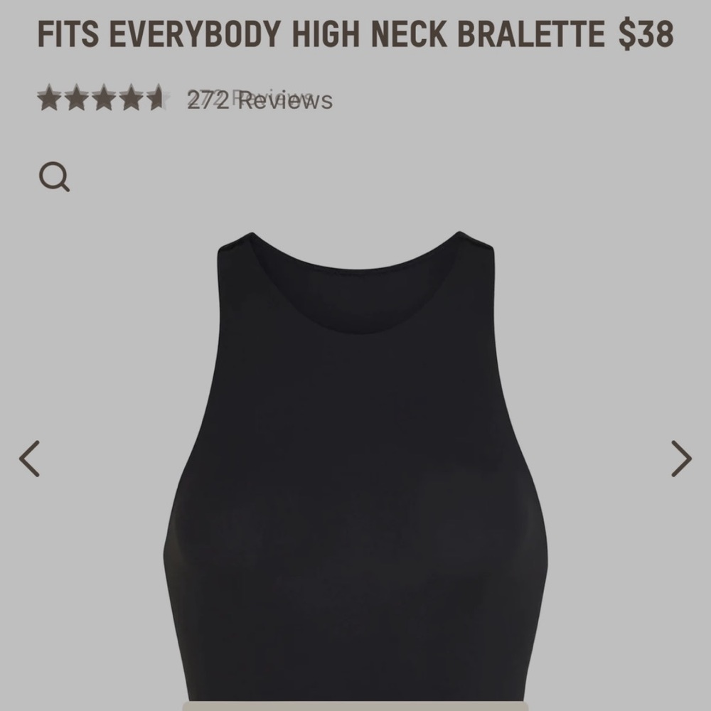 SKIMS high neck bralette